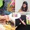 6-Piece Diamond Painting Drill Pen Set – 5D DIY Diamond Art Pens with Sticky Rhinestone Picker, Quick-Point Pen for Cross Stitch, Embroidery, Nail Art, and Craft Decoration (Multicolor)
